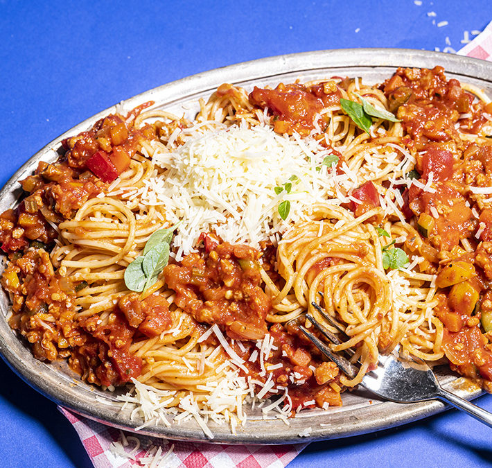 A new recipe: Spaghetti bolognese