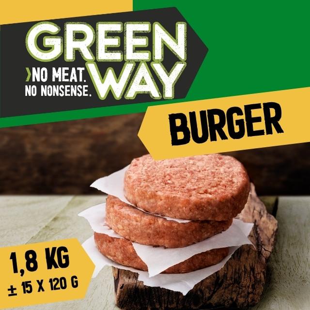 Greenway burger 1,8 kg 15x120g