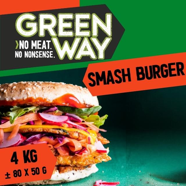Greenway smash burger 4 kg 2x2kg 80x50g