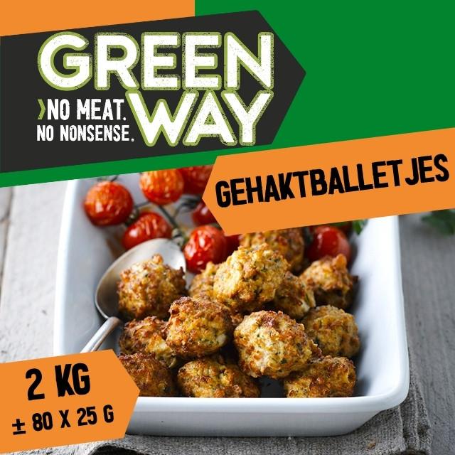 Greenway gehaktballetjes 2 kg 80x25g_NL