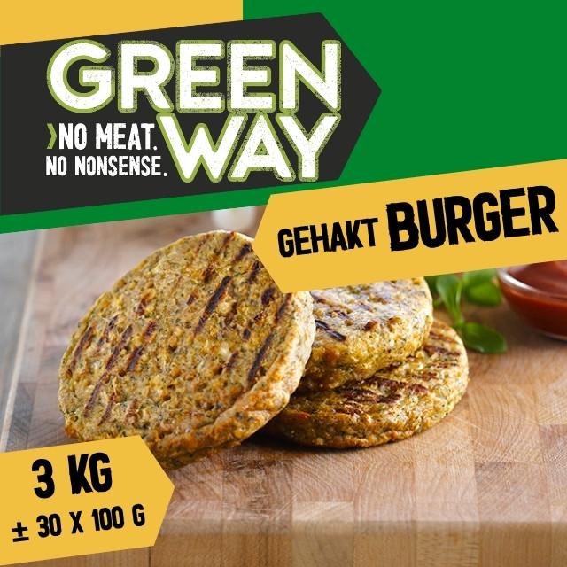 Greenway gehaktburger 3 kg 30x100g_NL