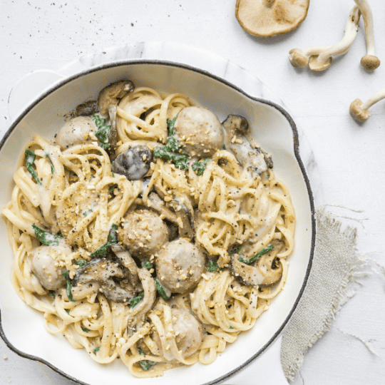 cheezy pasta met Greenway gehakt balletjes